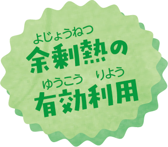 余剰熱の有効利用